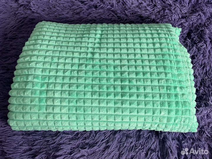Плюшевый плед-покрывало 