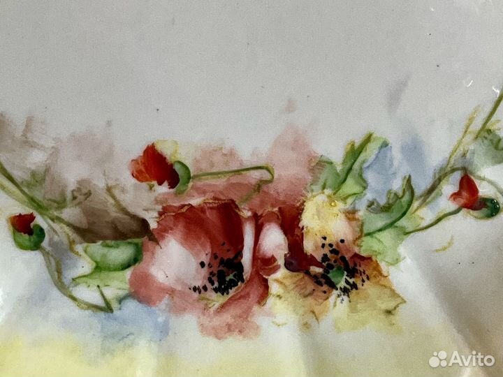 Антикварная тарелка. Диаметр -22 см. Nautilus