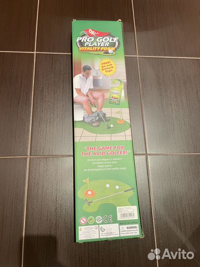 Мини гольф для туалета