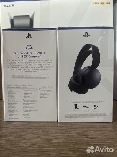 Наушники Sony Pulse 3D Новые
