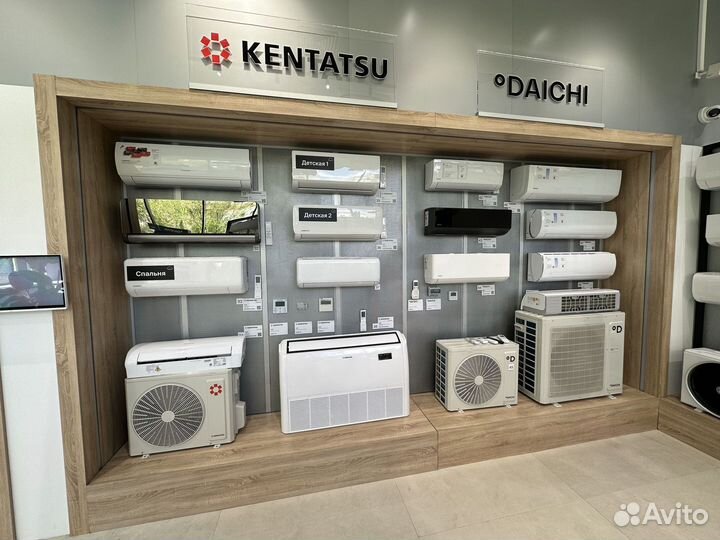 Кондиционеры, сплит-системы с доставкой установкой