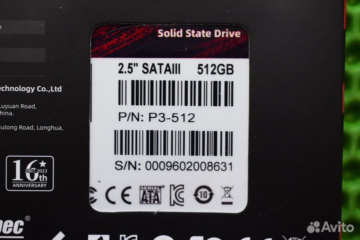 SSD KingSpec 512 гб 2.5