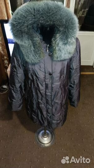 Пуховик женский 50 размер