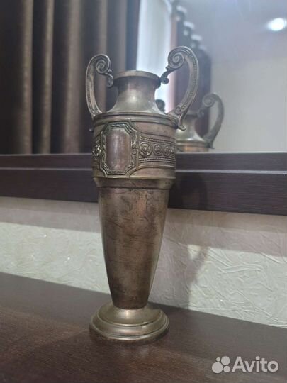 Ваза старинная с клеймом биметалл