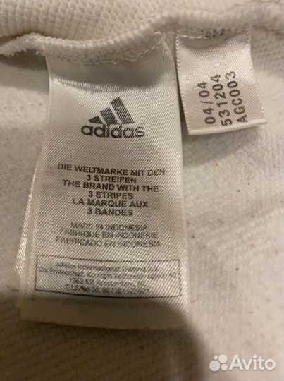 Adidas Толстовка на молнии размер 44-46