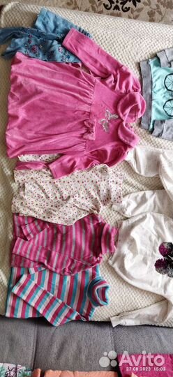 Детские вещи пакетом на девочку 92 98