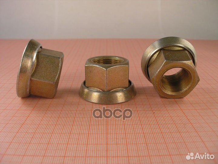 Гайка 22x1.5 колес. с вращающейся юбкой H33мм