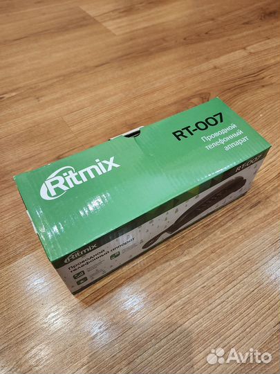 Телефон проводной Ritmix RT-007