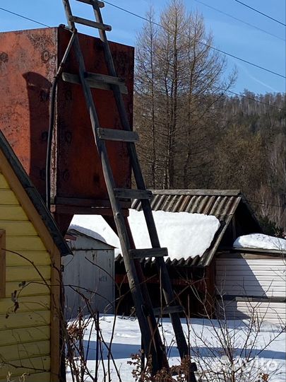 Бочка металлическая бак для воды