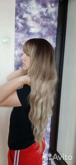 Парик волнистый омбре