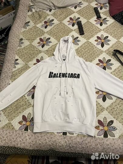 Худи balenciaga оверсайз