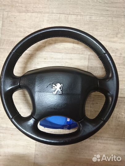 Руль кожаный peugeot 407,607