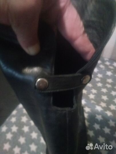 Ботфорты Familiare нат кожа 37