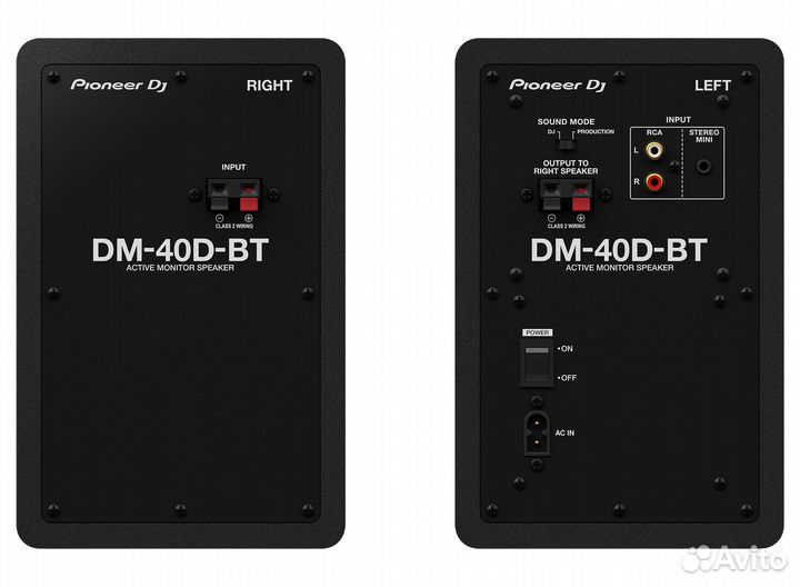 Студийный монитор Pioneer DJ DM-40D-BT