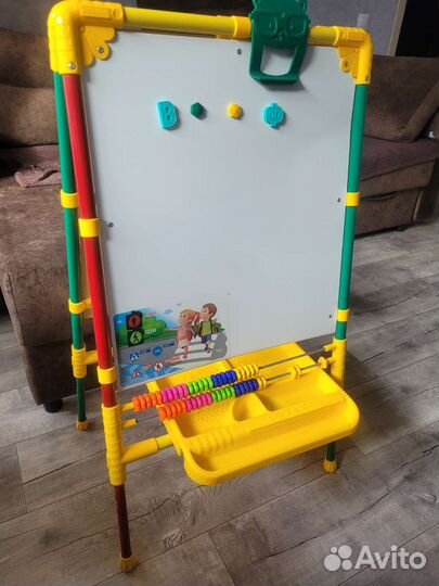 Мольберт детский двухсторонний
