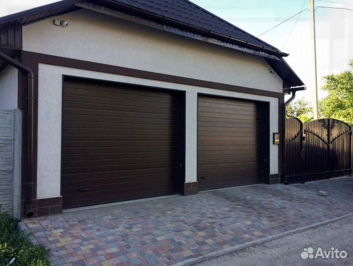 Секционные гаражные ворота doorhan