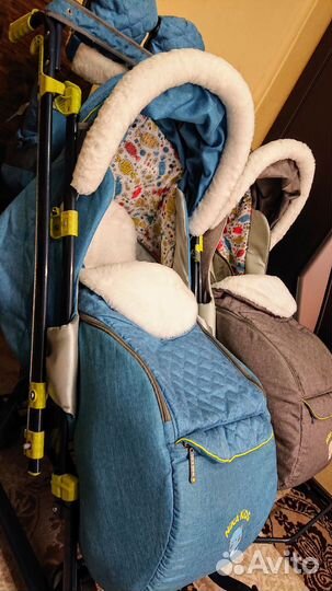 Детские санки коляска Ника