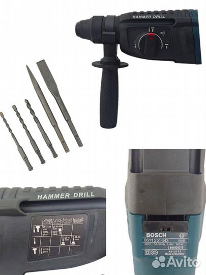 Bosch перфоратор 220 вольт проводной 800W