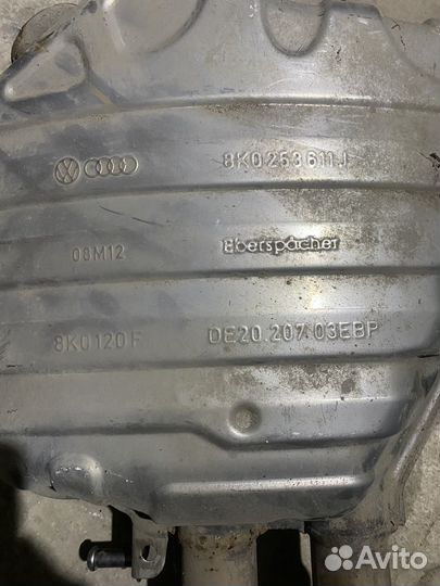 Глушитель audi a4 b8
