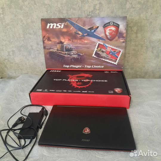 Игровой ноутбук msi