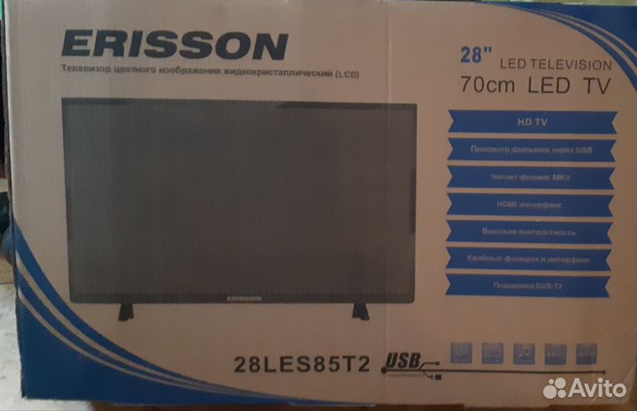 Телевизор Errison 28LES85T2