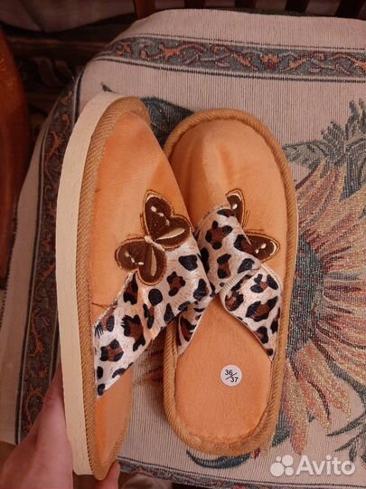 Женские домашние тапочки 36/37 размер