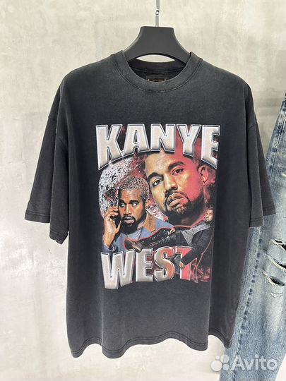 Футболка хлопковая Kanye West