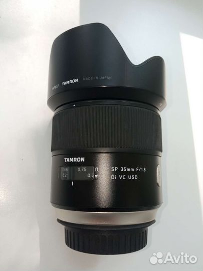 Tamron 35mm f/1.8 Di VC USD для Canon