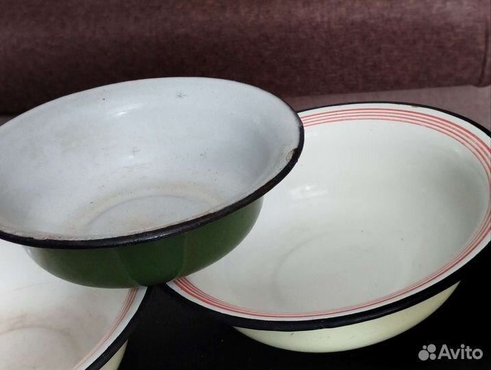 Миски эмалированные