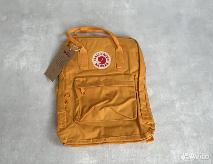 Рюкзак fjallraven kanken темно желтый