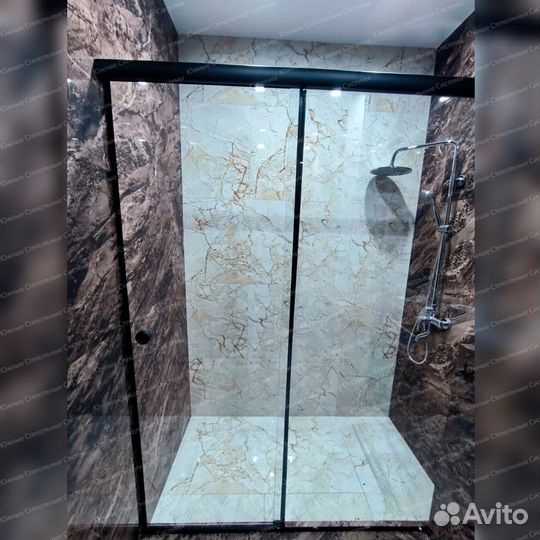 Душевое стеклянное ограждение для душа