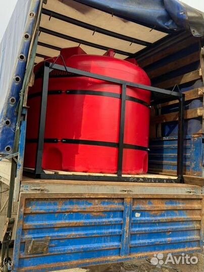 Емкость пластиковая под воду кас жку 5 / 10 тонн