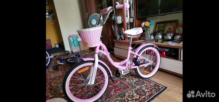 Детский велосипед диаметр колёс 18' nameless lady
