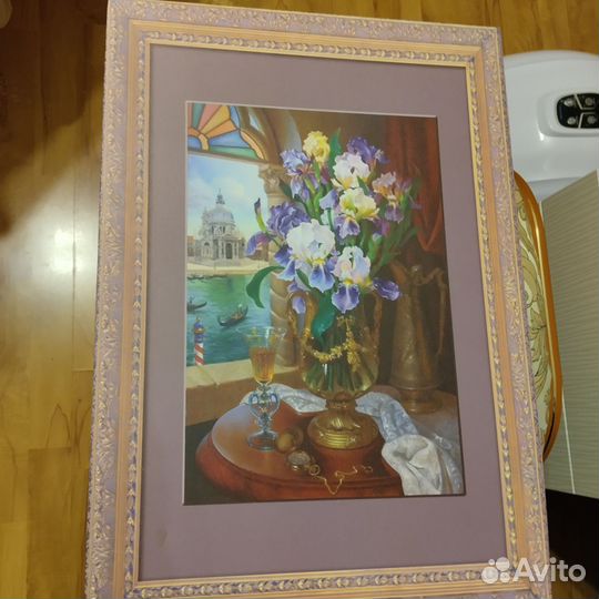 Картина из кожи