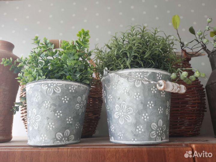 Кашпо-ведро