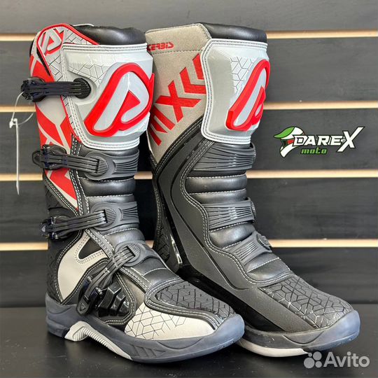 Мотоботы Acerbis x-team black/grey 40 размер