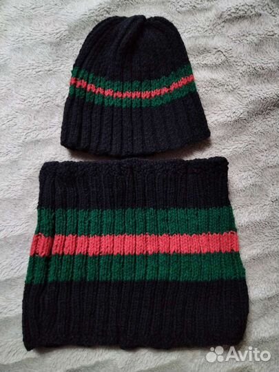 Шапка женская вязаная