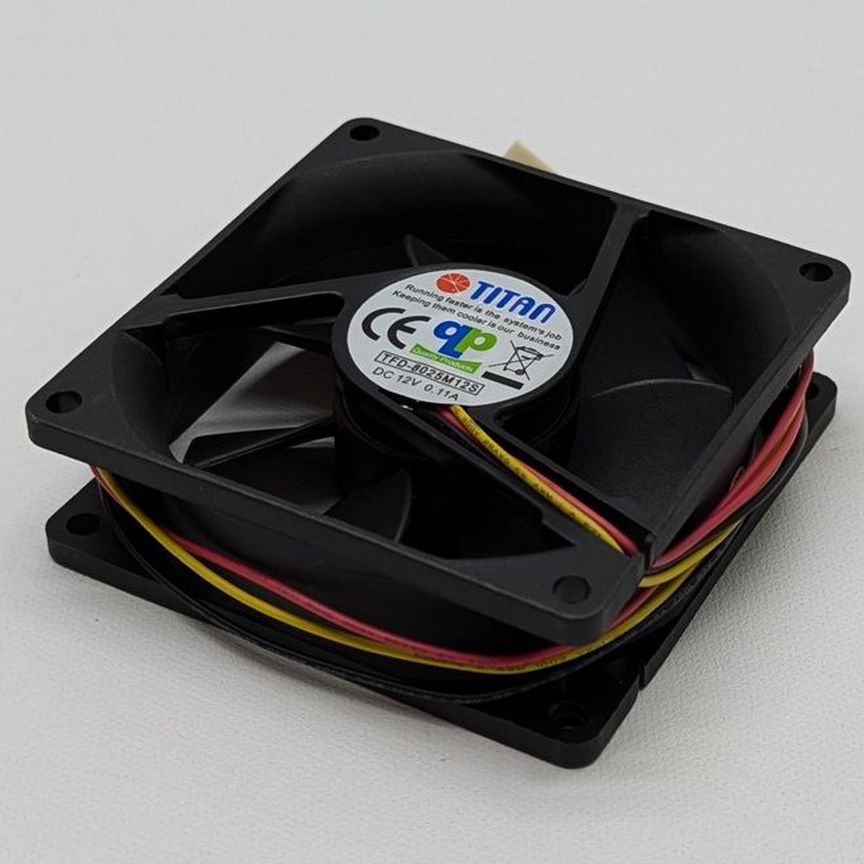 [TFD-8025M12S] Вентилятор Tfd-8025m12s, Titan, 80x80, 2500rpm, 3p