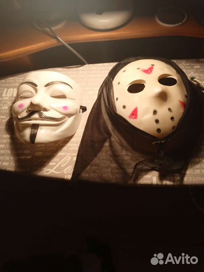 Маска для Хеллоуина и нового года