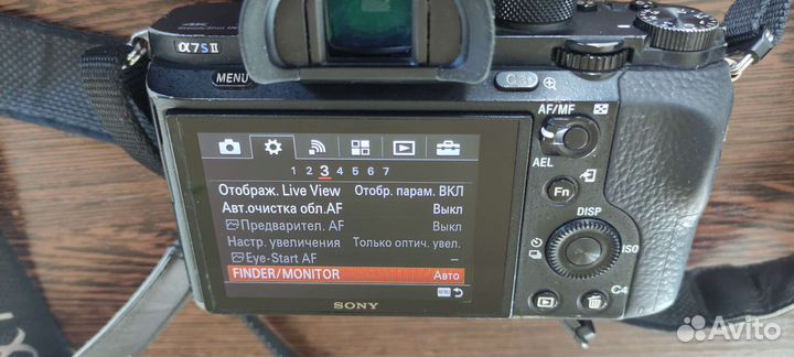 Фотокамера Sony a7sII body c переходником Canon