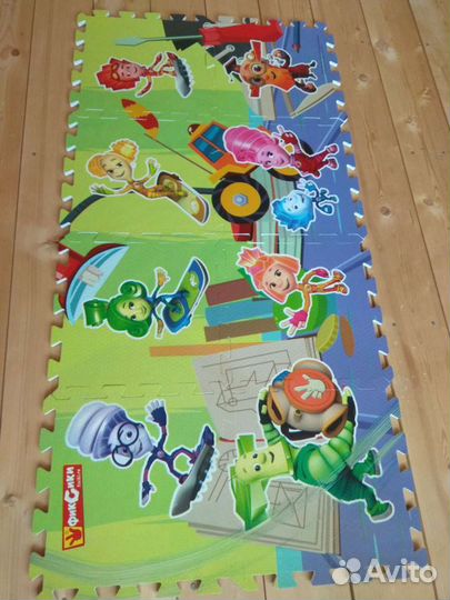 Детский коврик пазл