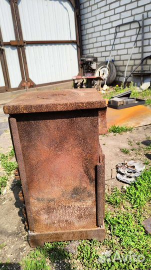 Печь буржуйка чугунная разборная