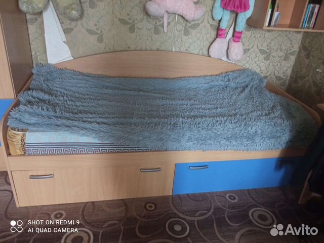 Кровать полуторка с матрасом бу купить в Омске | Товары для дома и дачи ...
