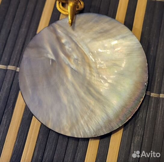 Колье огненный Финист Миниатюрная роспись