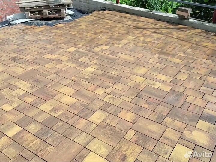 Брусчатка Бавария (горчичный)