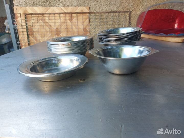 Тарелка нержавейка СССР