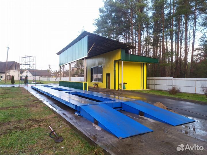 Весы транспортные на 80 тонн 18 метров колейные