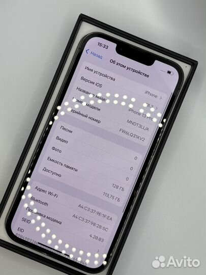 iPhone 13 Pro, 128 ГБ