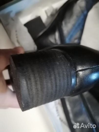 Сапоги женские натуральная кожа 37,38