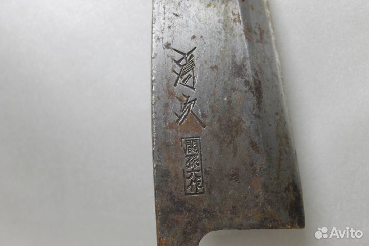 Старый японский нож. Дэба. Made in Japan
